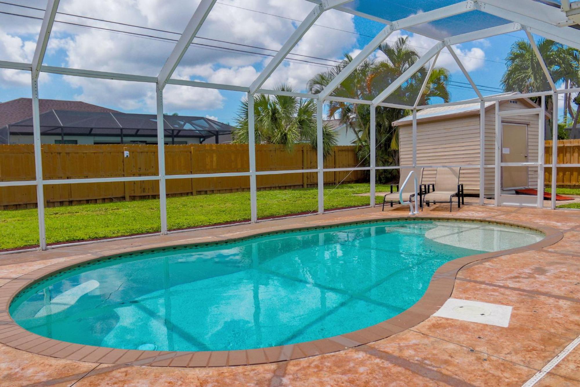 Beautiful Pool Home With Sleeping For 8 For Lovelypeople Cape Coral Eksteriør billede